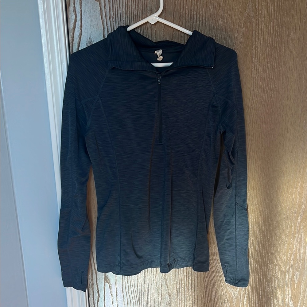 Small Under Armour Grey Zip-Up Athletic Jacket
